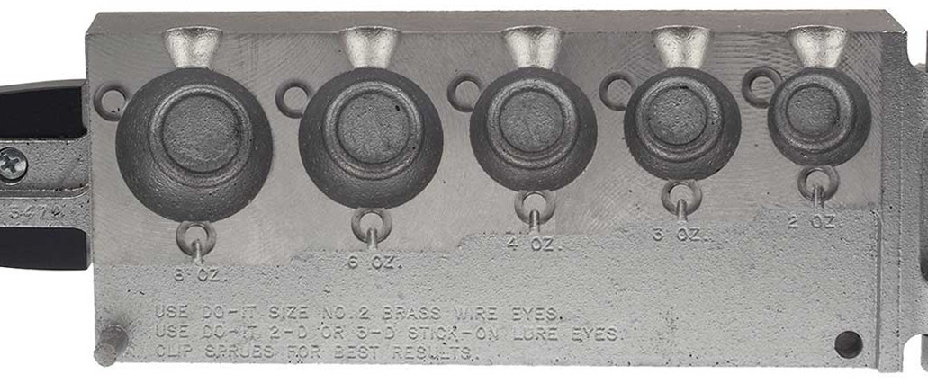 Do-It Molds Do-It Ear Ball Lure Molds with Eye Socket Mold