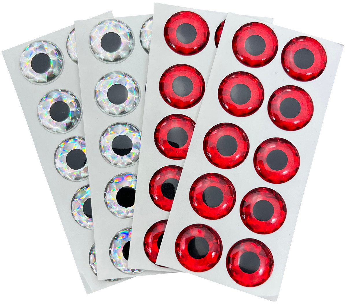  3-D Adhesive Lure Eyes - 9/16"