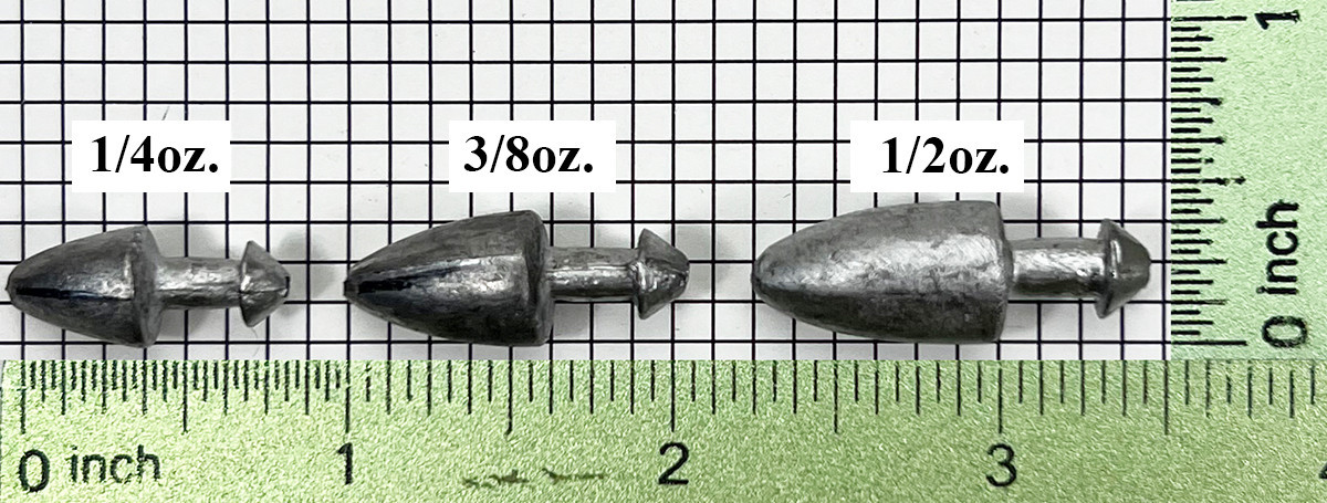 Barlows Inline Jig Head - Unpainted