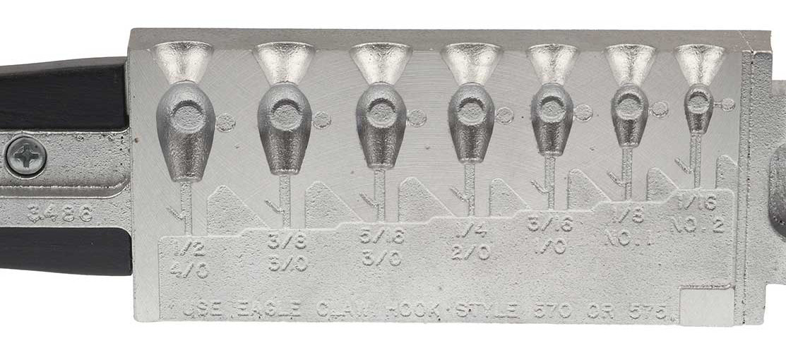 Do-It Molds Do-It Teardrop Jig Mold with Wire Keeper  Wire Hook