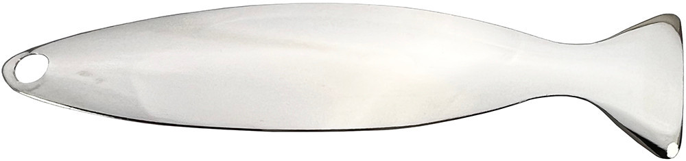  Minnow Spinner Blade Nickel Finish