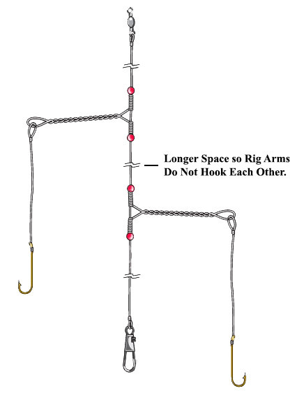  Crappie Rig Arm Stainless Steel