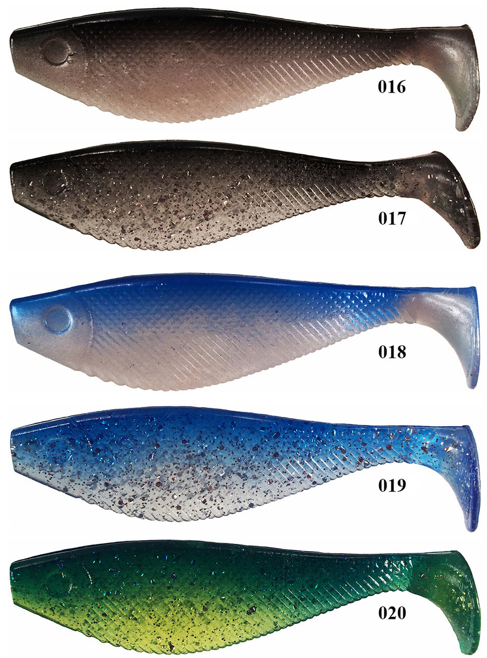 Barlows 3" Scale Shad - Two Color Bodies