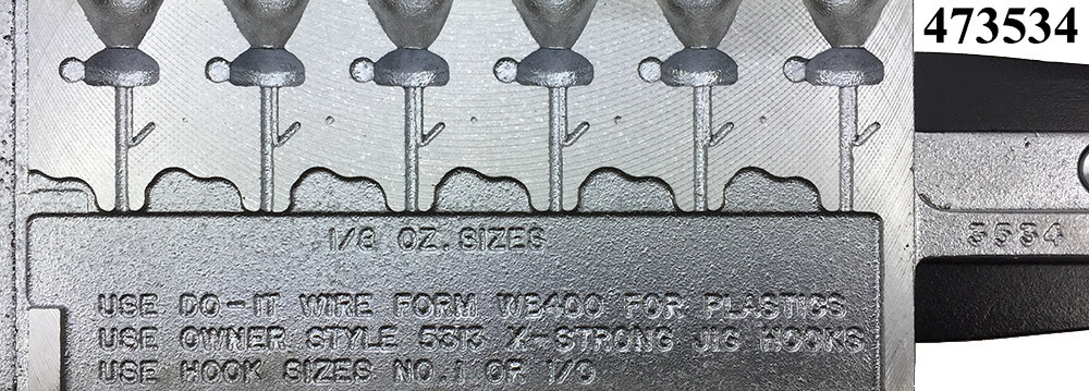 Do-It Molds Do-It Midwest Finesse Jig Molds with Wire Keeper Do-It Molds Do-It Midwest Finesse Jig Molds with Wire Keeper