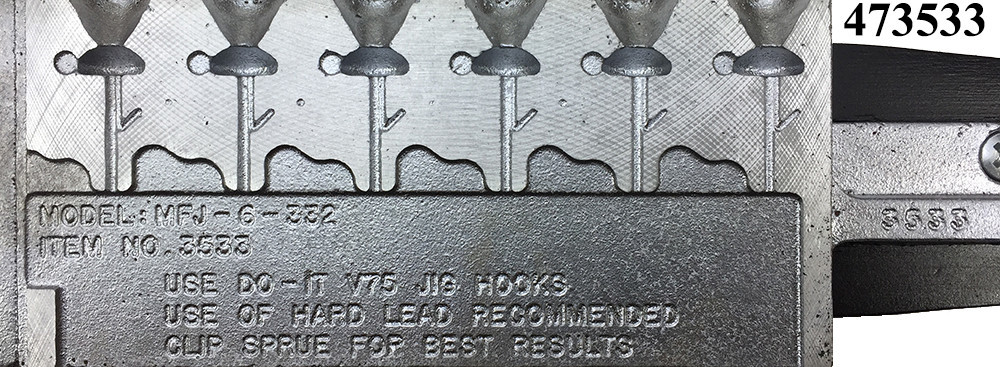 Do-It Molds Do-It Midwest Finesse Jig Molds with Wire Keeper Do-It Molds Do-It Midwest Finesse Jig Molds with Wire Keeper