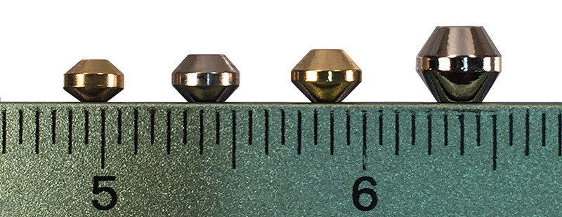 Brass Lure Body - Style D Wts. 0.025, 0.030, 0.035 & 0.09 oz..  Brass Lure Body - Style D Wts. 0.025, 0.030, 0.035 & 0.09 oz..