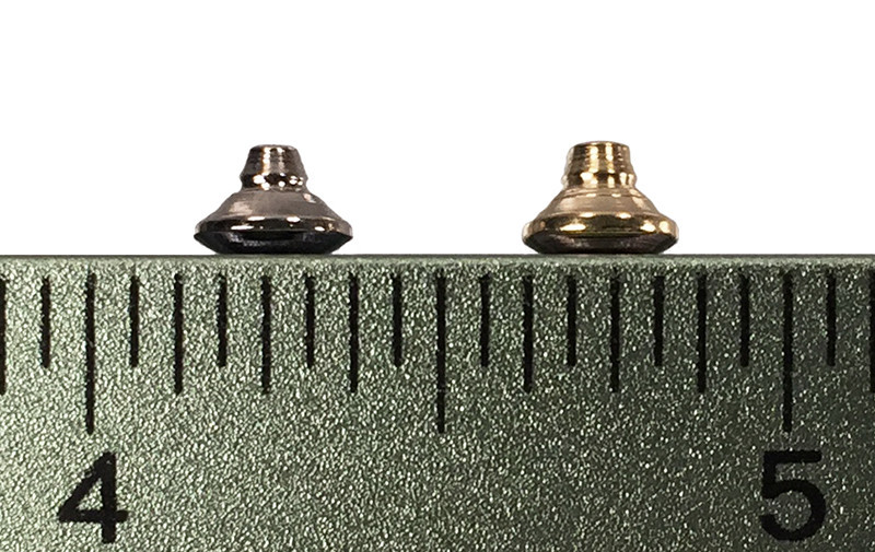 Brass Lure Body - Style A Wts. 0.01 & 0.02 oz.  Brass Lure Body - Style A Wts. 0.01 & 0.02 oz.