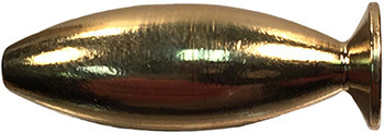 Brass Lure Body - Style H Wts. 0.055, 0.125, 0.215, 0.30 & 0.51oz  Brass Lure Body - Style H Wts. 0.055, 0.125, 0.215, 0.30 & 0.51oz