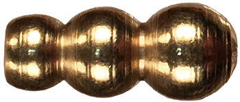 Brass Lure Body - Style L Wt. .075 oz.  Brass Lure Body - Style L Wt. .075 oz.