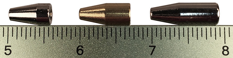 Brass Lure Body - Style Q Wts. 0.135, 0.175 & 0.25 oz.  Brass Lure Body - Style Q Wts. 0.135, 0.175 & 0.25 oz.