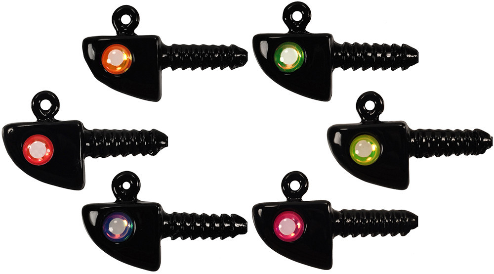  Neon 3-D Adhesive Lure Eyes - 1/8"