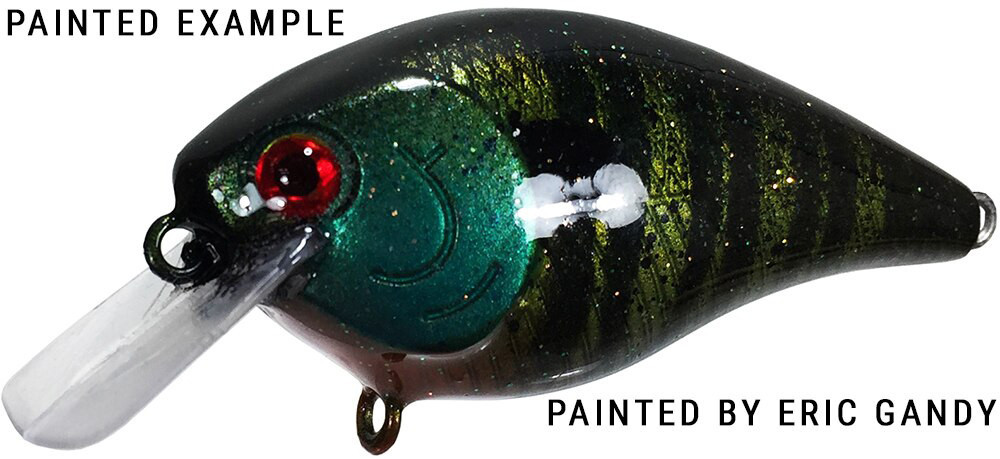  Square Bill Lure Body - Shallow Diver 1/3oz. - 2.85" Long