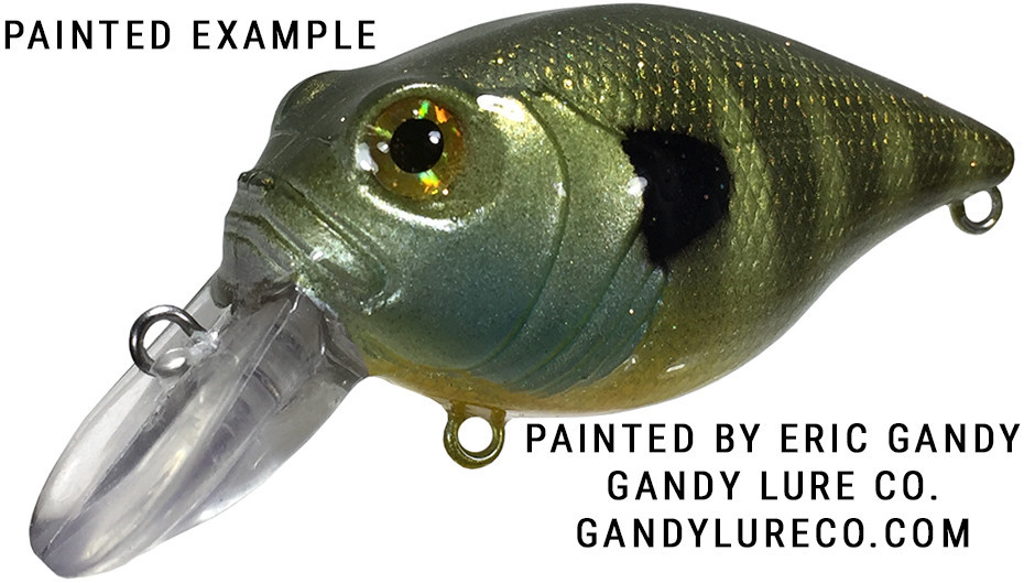  Lure Body - Shallow Diver 1/2oz - 3" Long