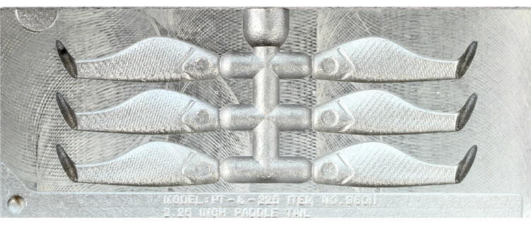 Do-It Molds Do-It Essentials Paddle Tail Molds 6 Molds Sizes