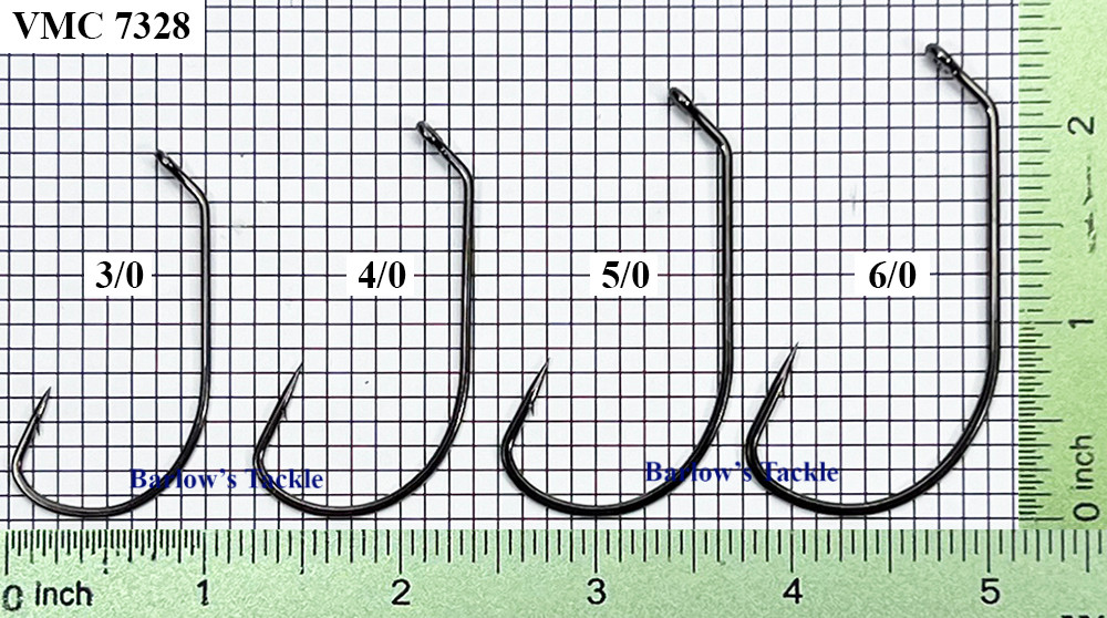 VMC Hooks VMC 7328BN Jig Hook Size 3/0 - 6/0