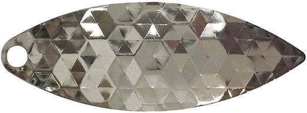  Premium Nickel Willow Blades Hex Stamped Finish Sizes 3 - 4