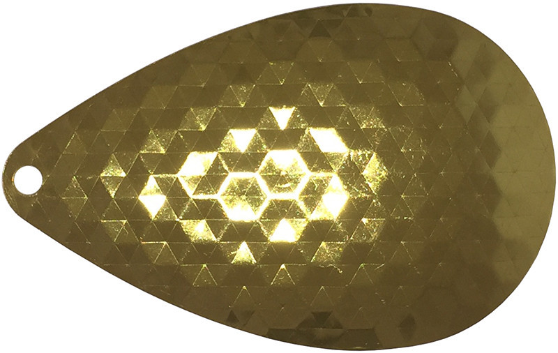  Magnum Hex Brass Indiana Spinner Blades Sizes 10 & 12