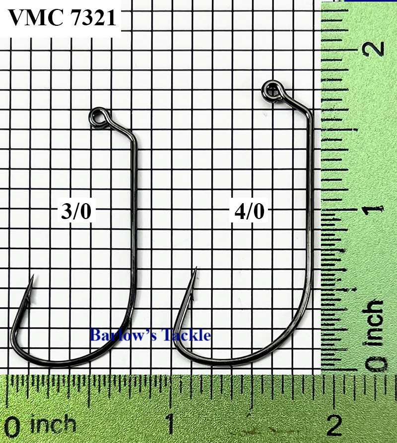 VMC Hooks VMC 7321 BN Jig Hooks Sizes 3/0 & 4/0