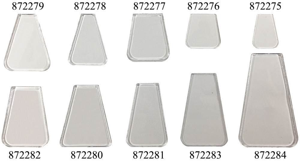  Polycarbonate Lure Lips Square Shape