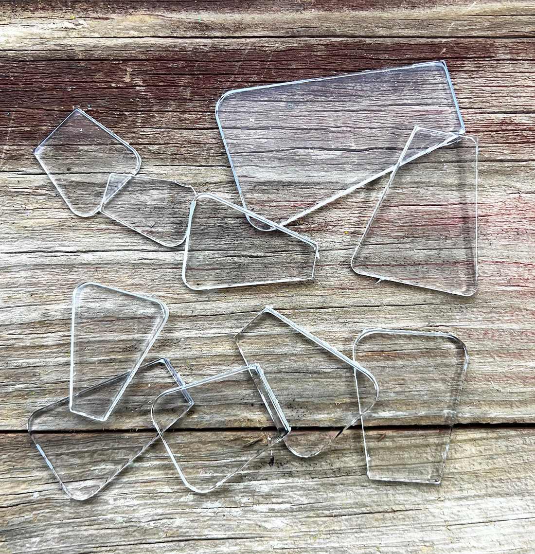  Polycarbonate Lure Lips Square Shape