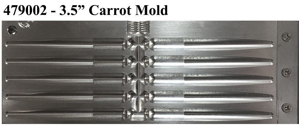 Do-It Molds Do-It CNC Carrot Worm Molds Do-It Molds Do-It CNC Carrot Worm Molds