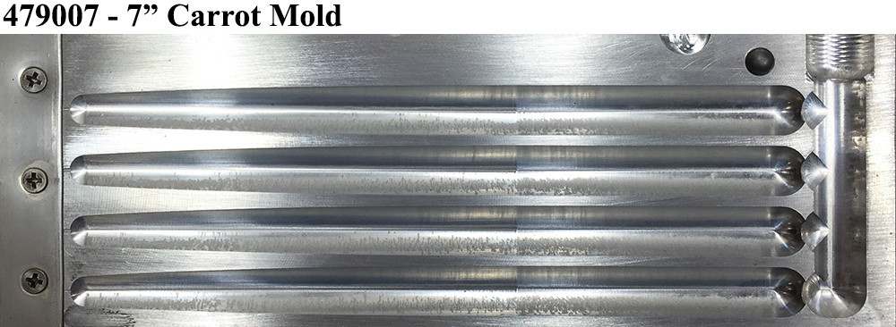 Do-It Molds Do-It CNC Carrot Worm Molds Do-It Molds Do-It CNC Carrot Worm Molds