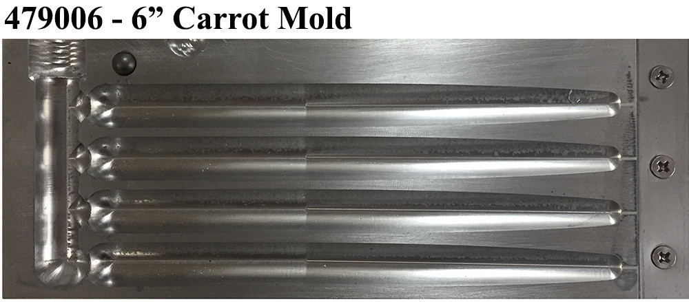 Do-It Molds Do-It CNC Carrot Worm Molds Do-It Molds Do-It CNC Carrot Worm Molds