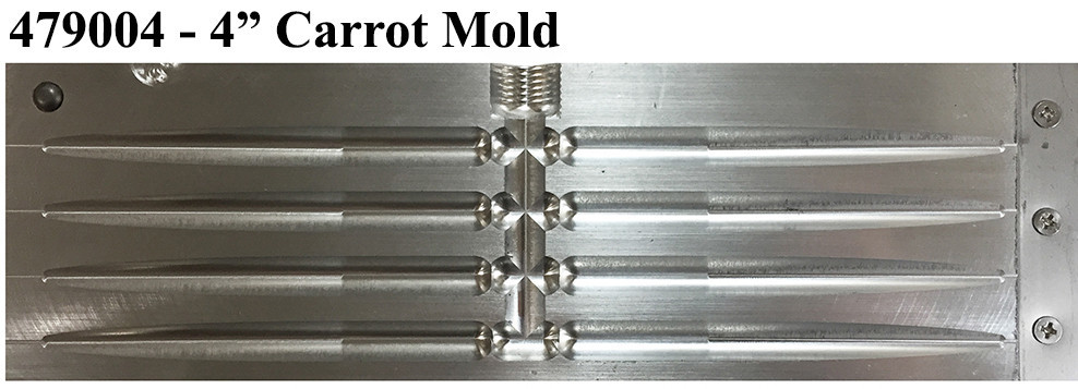 Do-It Molds Do-It CNC Carrot Worm Molds Do-It Molds Do-It CNC Carrot Worm Molds