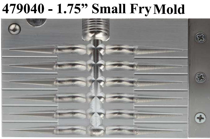 Do-It Molds Do-It CNC Small Fry Worm Molds Do-It Molds Do-It CNC Small Fry Worm Molds