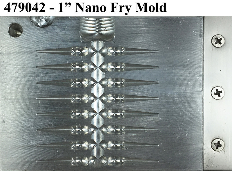 Do-It Molds Do-It CNC Small Fry Worm Molds Do-It Molds Do-It CNC Small Fry Worm Molds