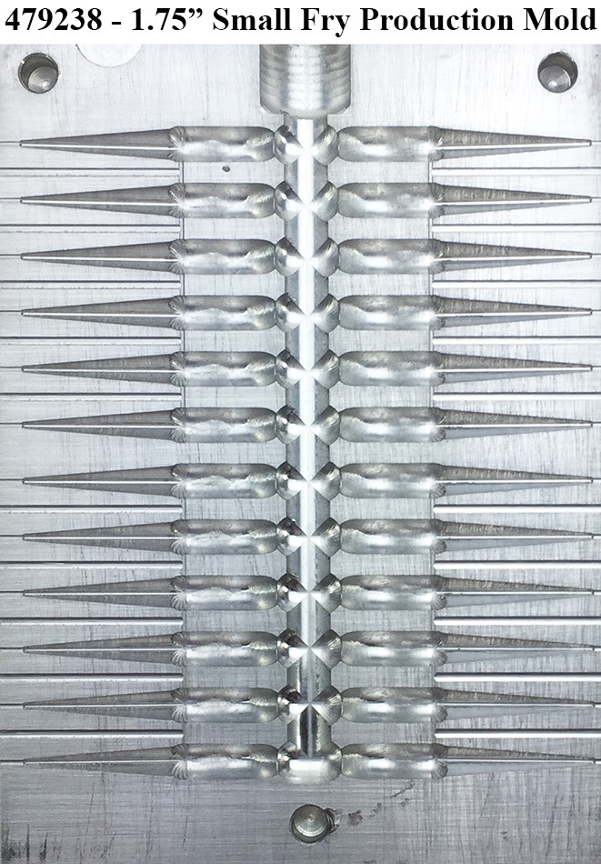 Do-It Molds Do-It CNC Small Fry Worm Molds Do-It Molds Do-It CNC Small Fry Worm Molds