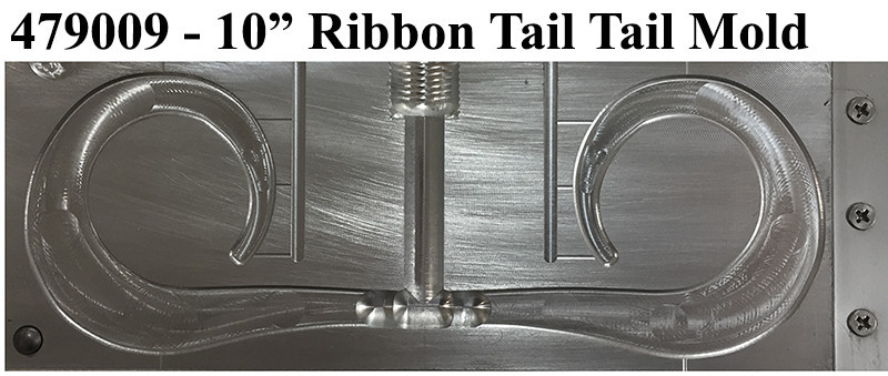 Do-It Molds Do-It CNC Ribbon Tail Worm Molds Do-It Molds Do-It CNC Ribbon Tail Worm Molds