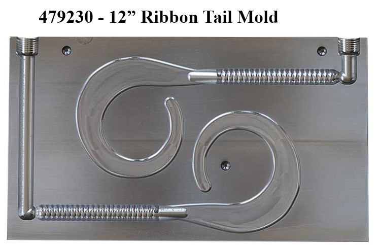 Do-It Molds Do-It CNC Ribbon Tail Worm Molds Do-It Molds Do-It CNC Ribbon Tail Worm Molds