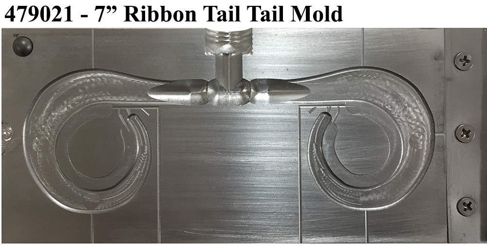 Do-It Molds Do-It CNC Ribbon Tail Worm Molds Do-It Molds Do-It CNC Ribbon Tail Worm Molds