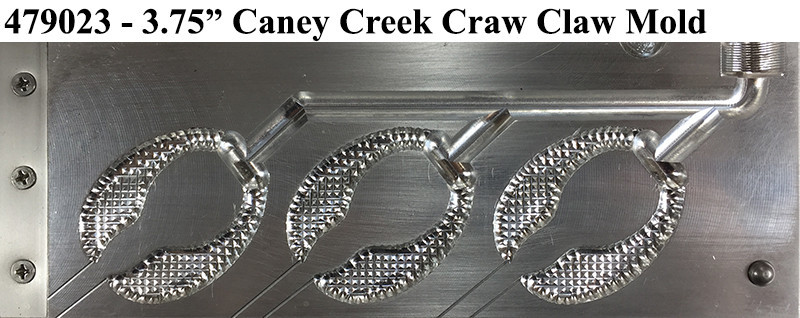 Do-It Molds Do-It CNC Caney Creek Craw Molds