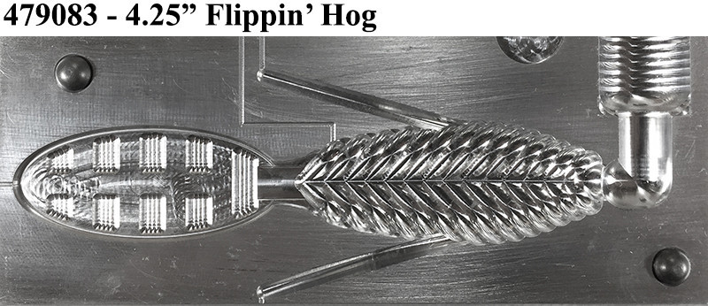 Do-It Molds Do-It CNC Flippin' Hog Mold Do-It Molds Do-It CNC Flippin' Hog Mold