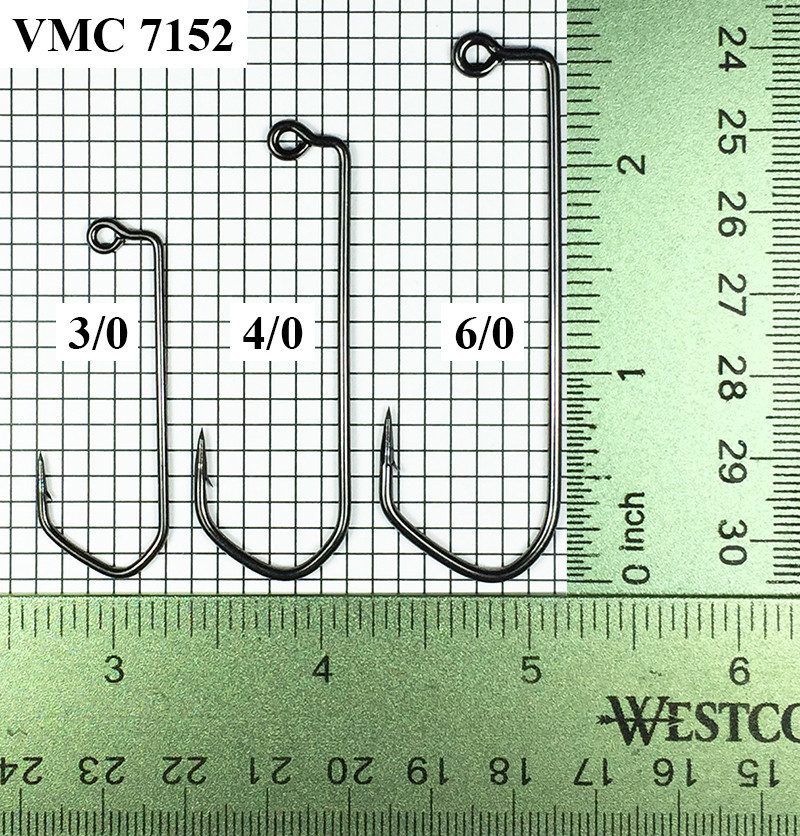 VMC Hooks VMC 7152 BN Barbarian Jig Hook 2X Strong Sizes 3/0 - 6/0 VMC Hooks VMC 7152 BN Barbarian Jig Hook 2X Strong Sizes 3/0 - 6/0