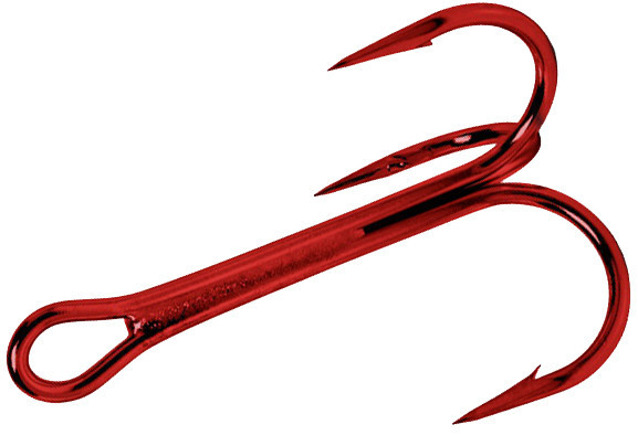 VMC Hooks VMC 9649TR Treble Hooks Sizes 8 - 2