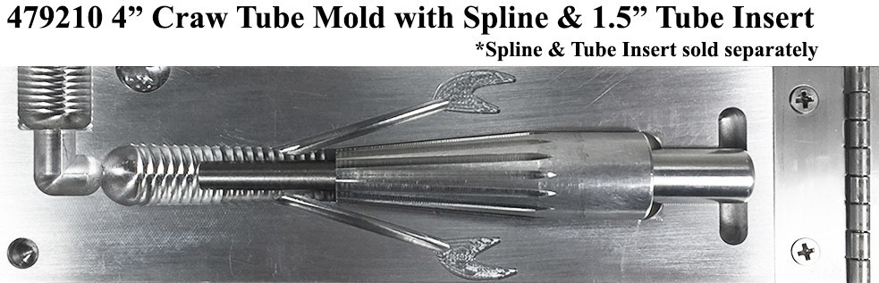Do-It Molds Do-It CNC Craw Tube Mold Do-It Molds Do-It CNC Craw Tube Mold