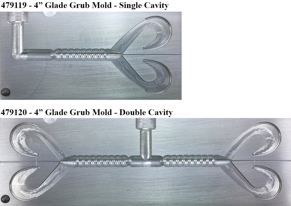 Do-It Molds  Do-It CNC Glade Grub Mold  Do-It Molds  Do-It CNC Glade Grub Mold