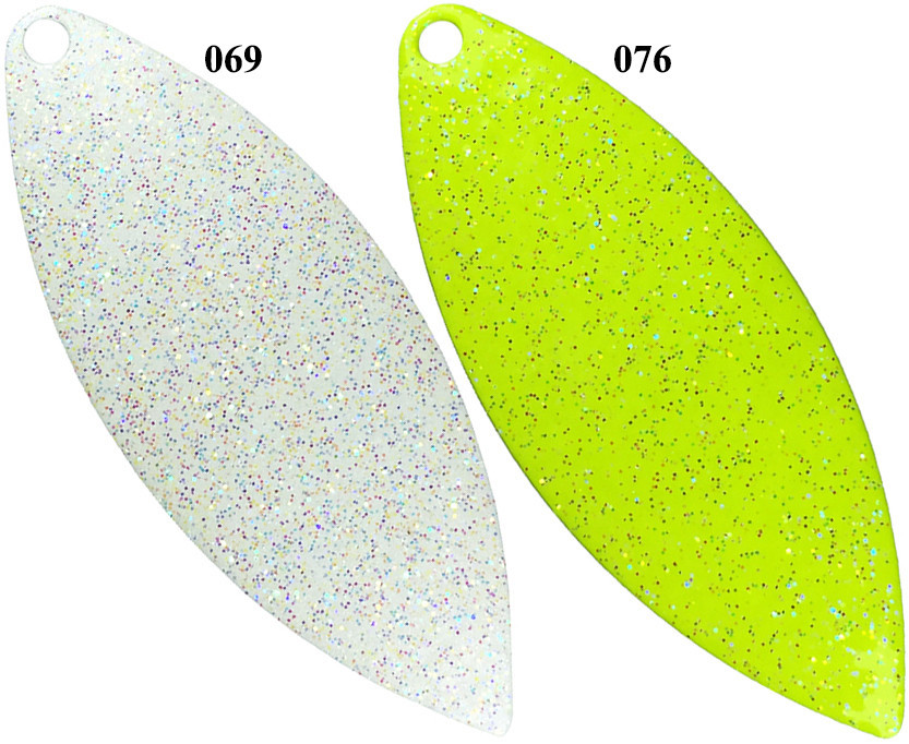  Painted Crystal Willow Blades