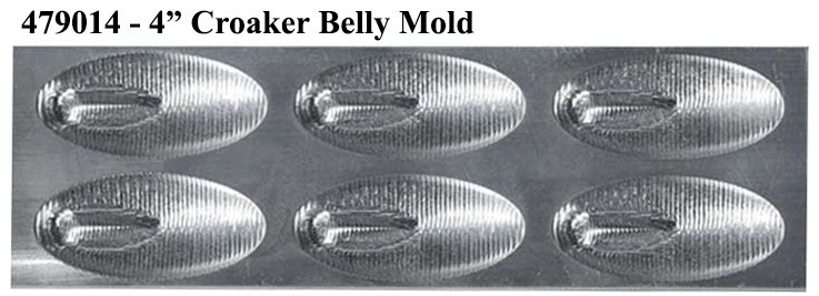 Do-It Molds Do-It CNC Caney Creek Croaker Frog Molds Do-It Molds Do-It CNC Caney Creek Croaker Frog Molds