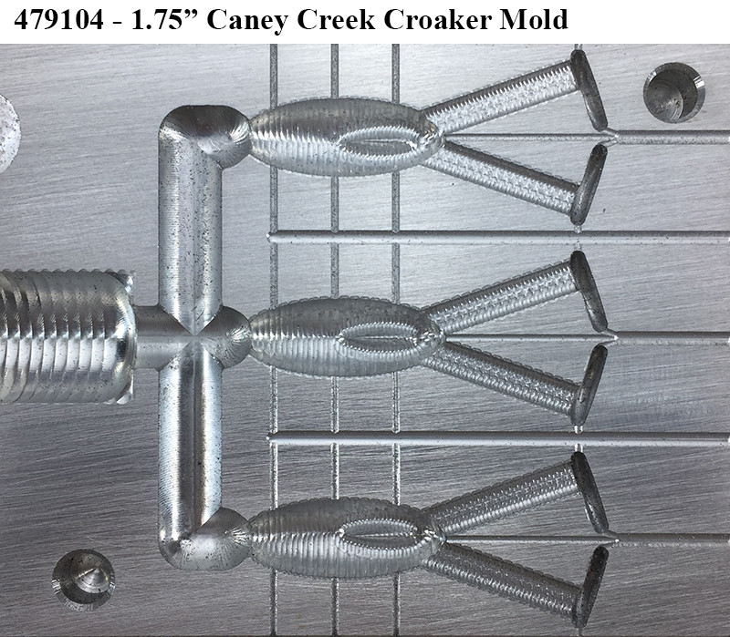 Do-It Molds Do-It CNC Caney Creek Croaker Frog Molds Do-It Molds Do-It CNC Caney Creek Croaker Frog Molds