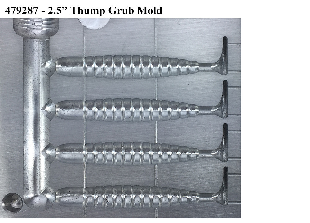 Do-It Molds Do-It CNC Thump Grub Worm Molds