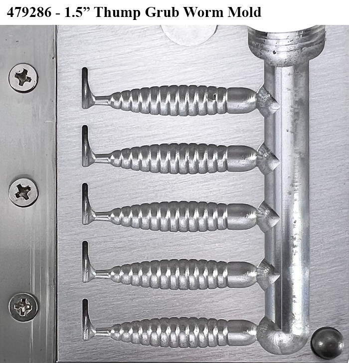 Do-It Molds Do-It CNC Thump Grub Worm Molds