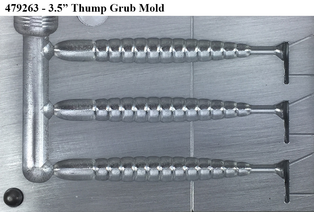 Do-It Molds Do-It CNC Thump Grub Worm Molds