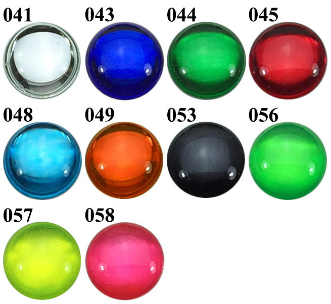  Chrome 3-D Eyes Adhesive Lure Eyes - 3/16"