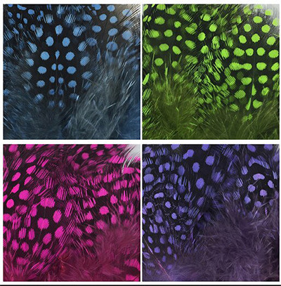  Hareline Strung Guinea Feathers