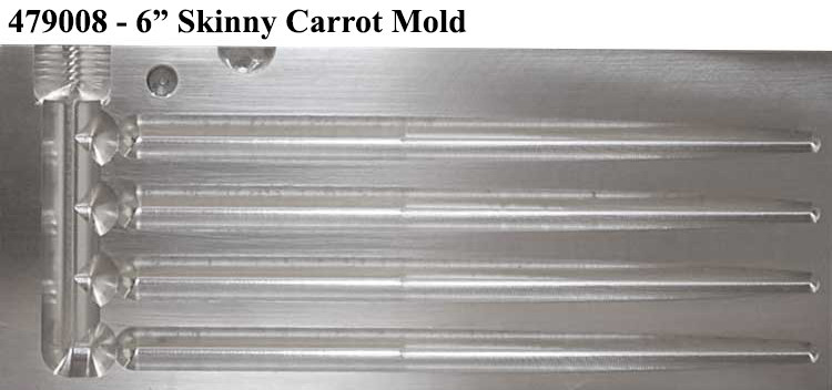 Do-It Molds Do-It CNC Skinny Carrot Worm Molds Do-It Molds Do-It CNC Skinny Carrot Worm Molds