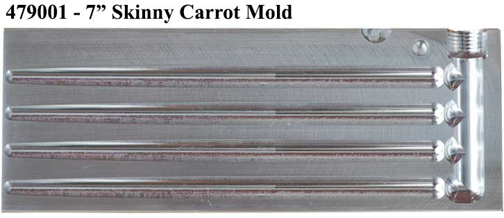 Do-It Molds Do-It CNC Skinny Carrot Worm Molds Do-It Molds Do-It CNC Skinny Carrot Worm Molds